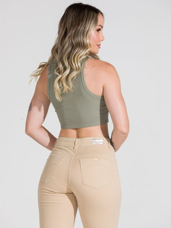 Calça Feminina Jeans Skinny Collors Modeladora