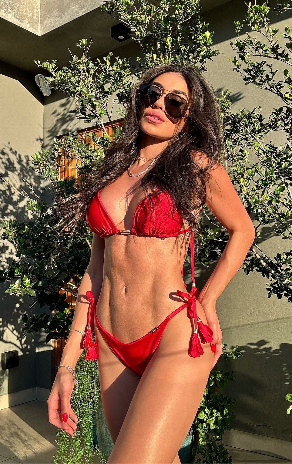 Biquini Elloah Glow Vermelho