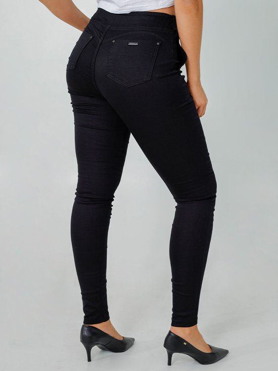 Calça Feminina Sarja Jogging Cós Elástico (Não Desbota)